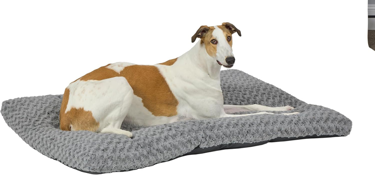 Small Quiettime Deluxe Coco Chic Pet Bed, Ultra-Soft & Overstuffed, Machine Washable, Fits 24-Inch Crate