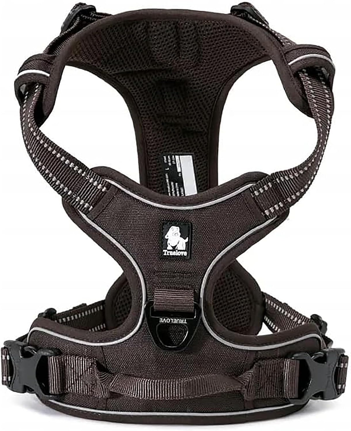 Adjustable No-Pull Dog Harness Reflective Pup Vest Harnesses Comfortable Control Brilliant Colors Truelove Tlh5651(Royal Blue,M)