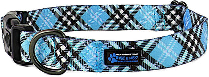 NEO Nylon Buckle Reflective Dog Collar - Medium, Pink