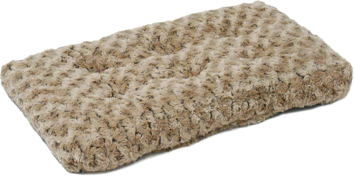 Small Quiettime Deluxe Coco Chic Pet Bed, Ultra-Soft & Overstuffed, Machine Washable, Fits 24-Inch Crate