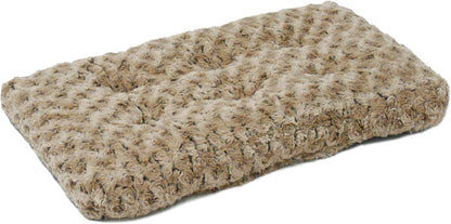 Small Quiettime Deluxe Coco Chic Pet Bed, Ultra-Soft & Overstuffed, Machine Washable, Fits 24-Inch Crate