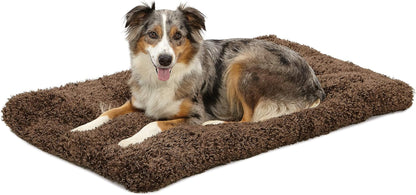 Small Quiettime Deluxe Coco Chic Pet Bed, Ultra-Soft & Overstuffed, Machine Washable, Fits 24-Inch Crate