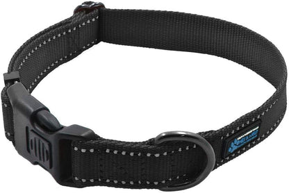 NEO Nylon Buckle Reflective Dog Collar - Medium, Pink