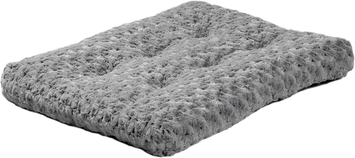 Small Quiettime Deluxe Coco Chic Pet Bed, Ultra-Soft & Overstuffed, Machine Washable, Fits 24-Inch Crate