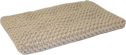 Small Quiettime Deluxe Coco Chic Pet Bed, Ultra-Soft & Overstuffed, Machine Washable, Fits 24-Inch Crate